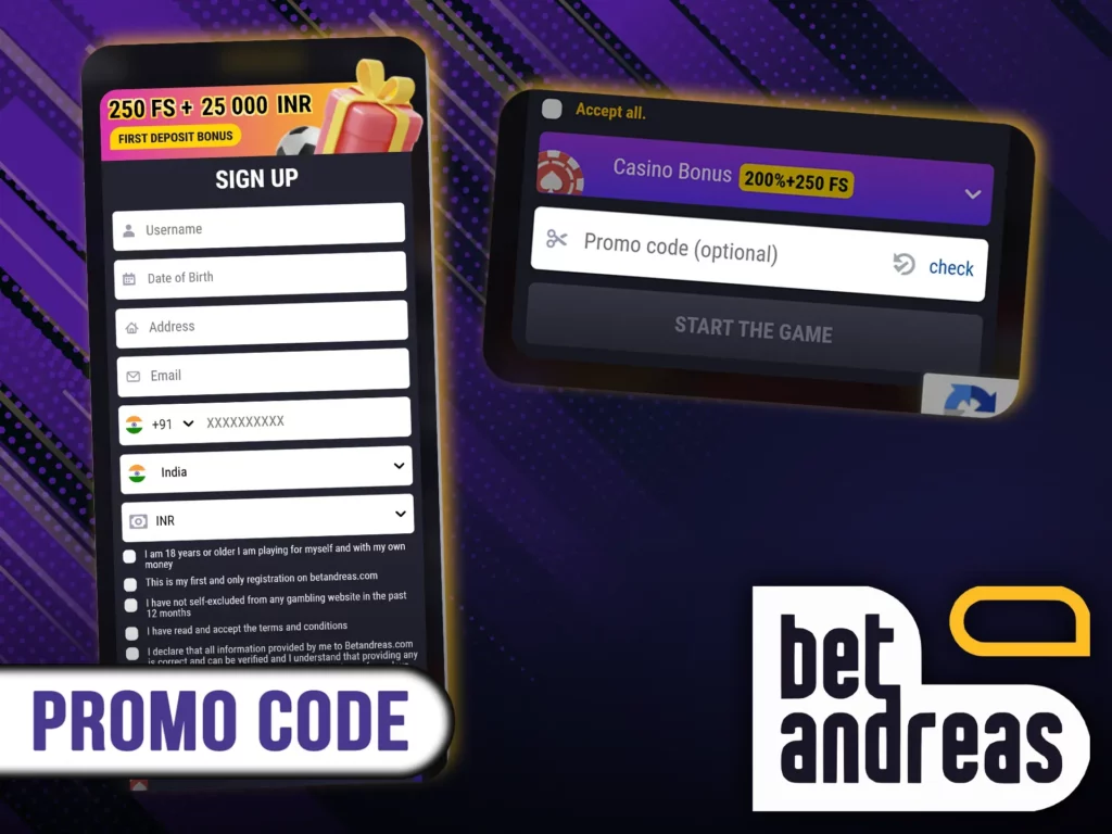 Betandreas Bonus 750 free spins